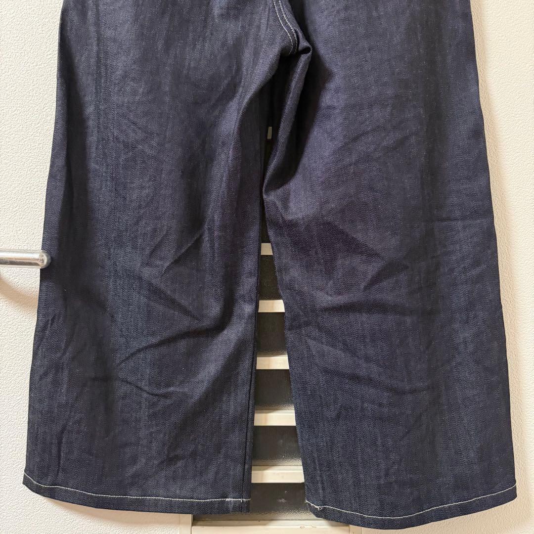 【美品】WEBBER ウェバー　デニムパンツ　M インディゴブルー　倉敷デニム