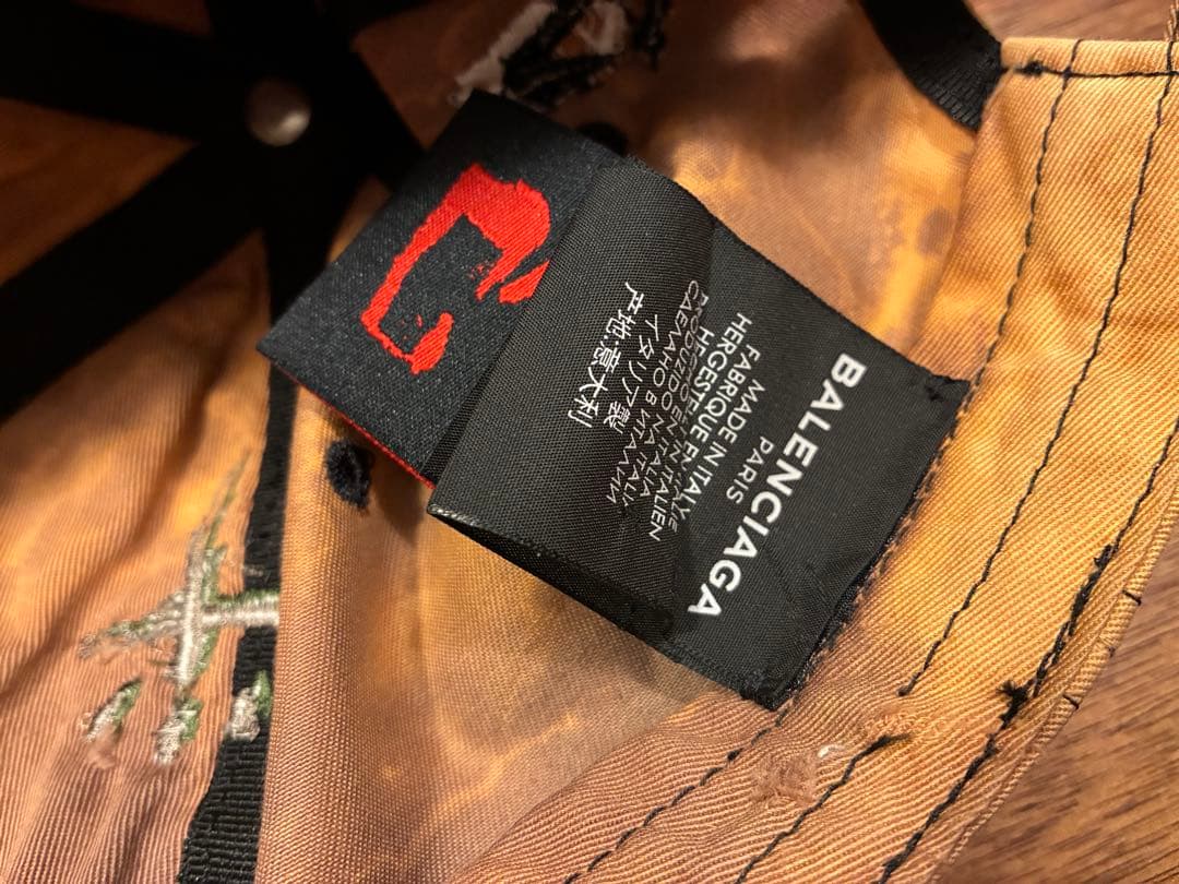 BALENCIAGA×CVTVLIST CUSTOM CAP
