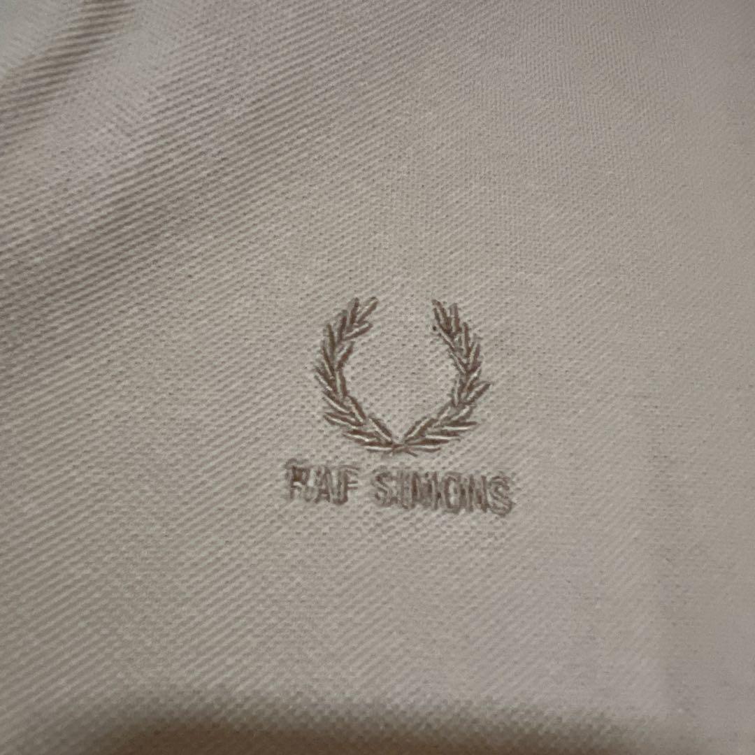 【稀少】RAF SIMONS Fred Perry ポロシャツ 36 ベージュ