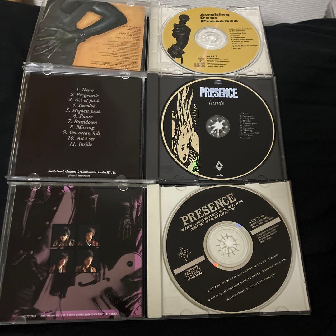 プレゼンス PRESENCE inside おまけ付き セット アルバム CD
