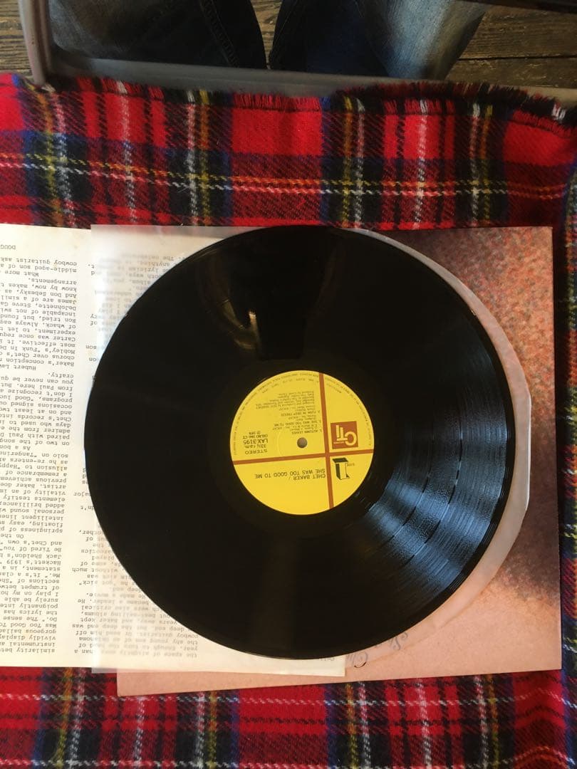 チェット・ベッカー　プレイボーイズ　枯葉　2枚セット　レコード