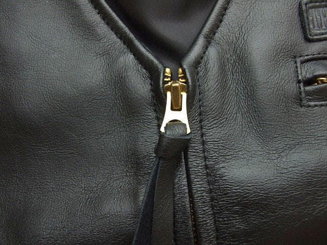 新品 レザー ベスト M 武装戦線 クローズワースト 値札付 スカル刺繍