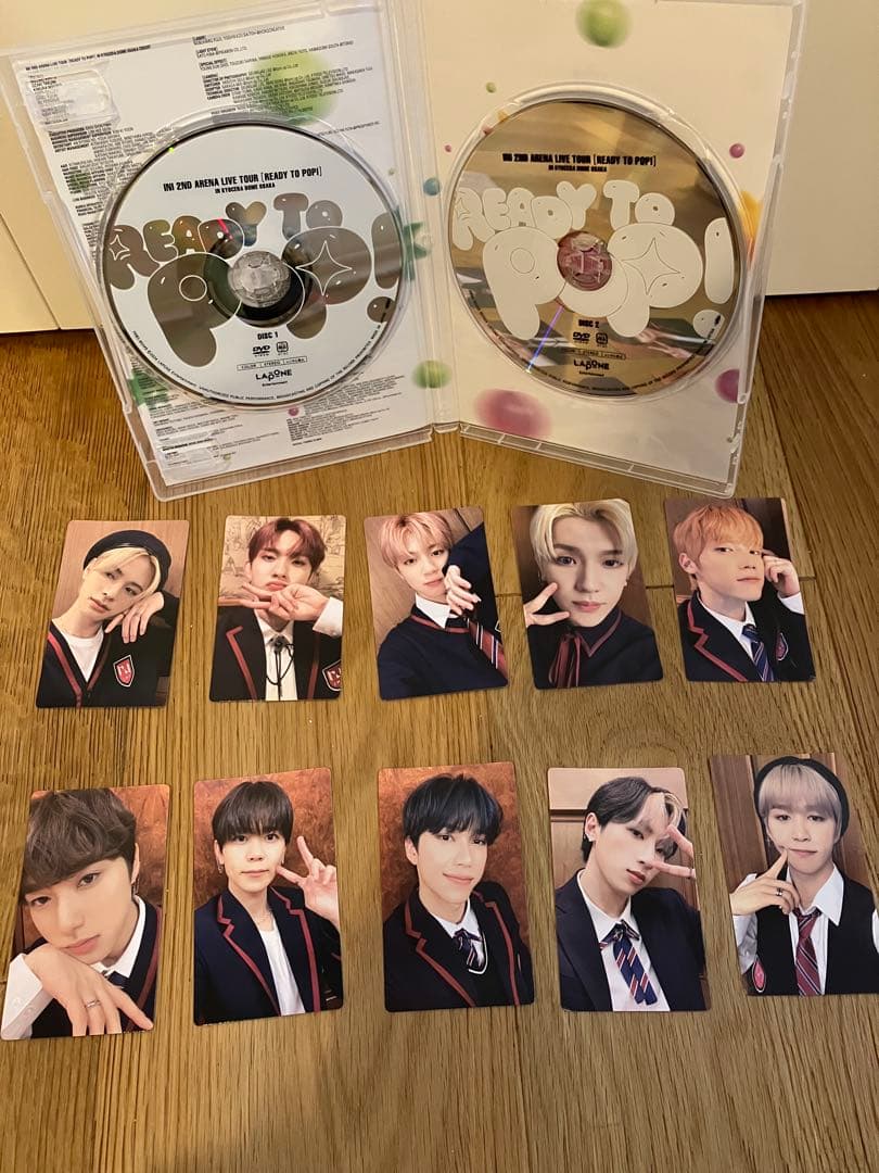 READY TO POP! DVD 2枚 + フォトカード10枚