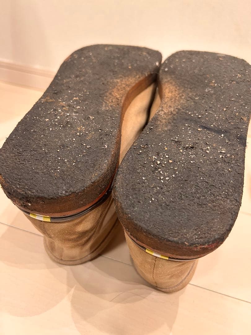 靴 visvim BEUYS TREKKER SUEDE-FOLK SAND M10