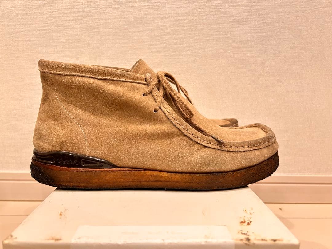 靴 visvim BEUYS TREKKER SUEDE-FOLK SAND M10