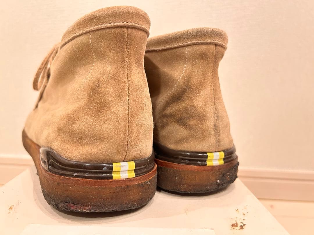 靴 visvim BEUYS TREKKER SUEDE-FOLK SAND M10