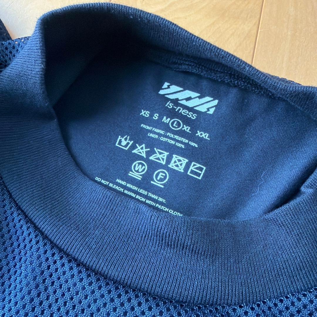 イズネス　半袖　メッシュ　Tシャツ