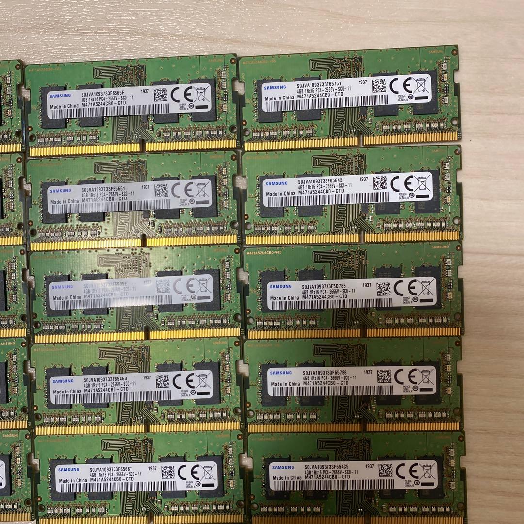 m*o様 SAMSUNG 4GB PC4-2666V メモリー　ノートPC 34