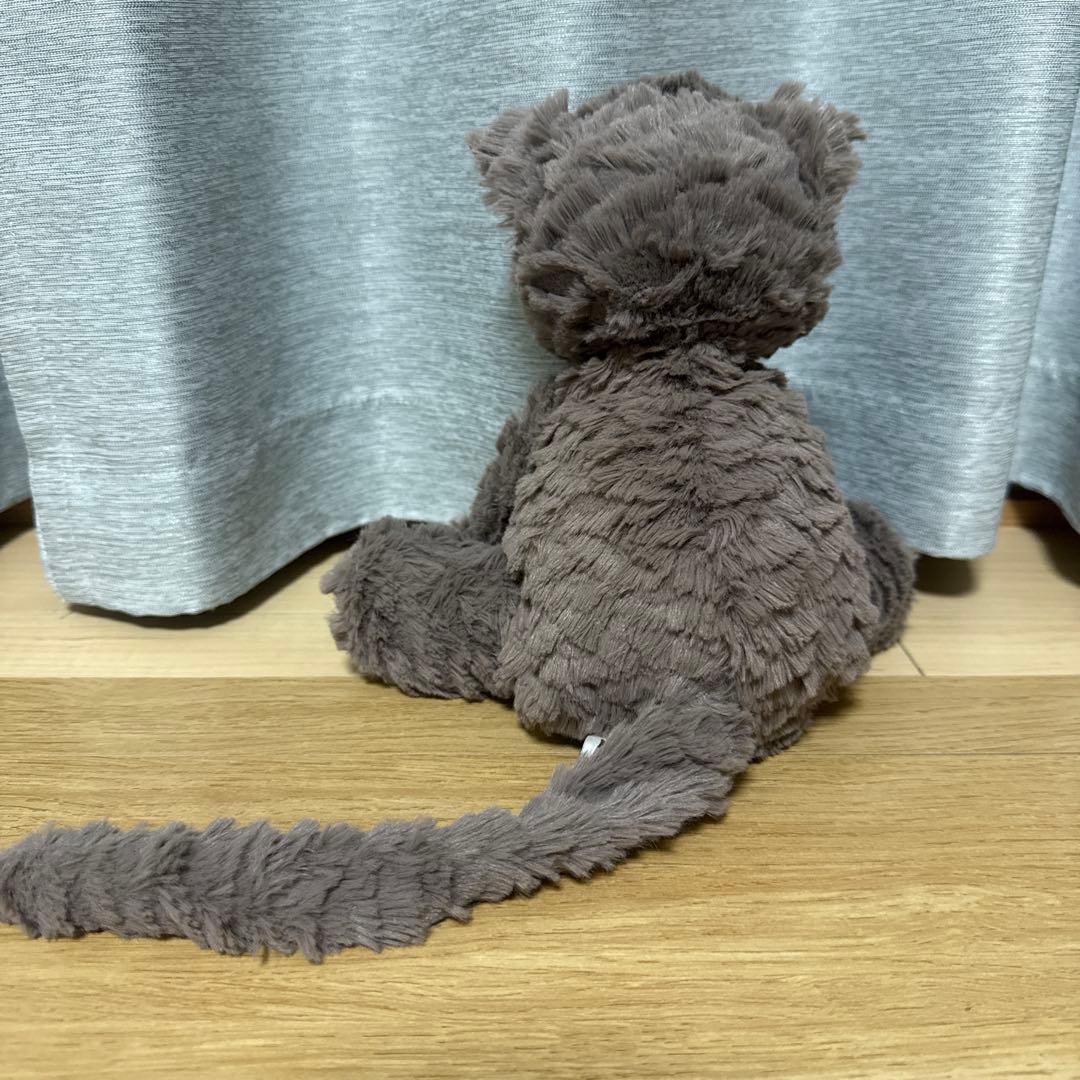 あ*ん様 JELLY CAT 茶色い猫のぬいぐるみ