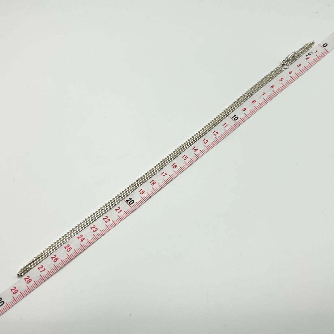 美品　グッチ　喜平　チェーン　ネックレス　シルバー　925 全長約56cm