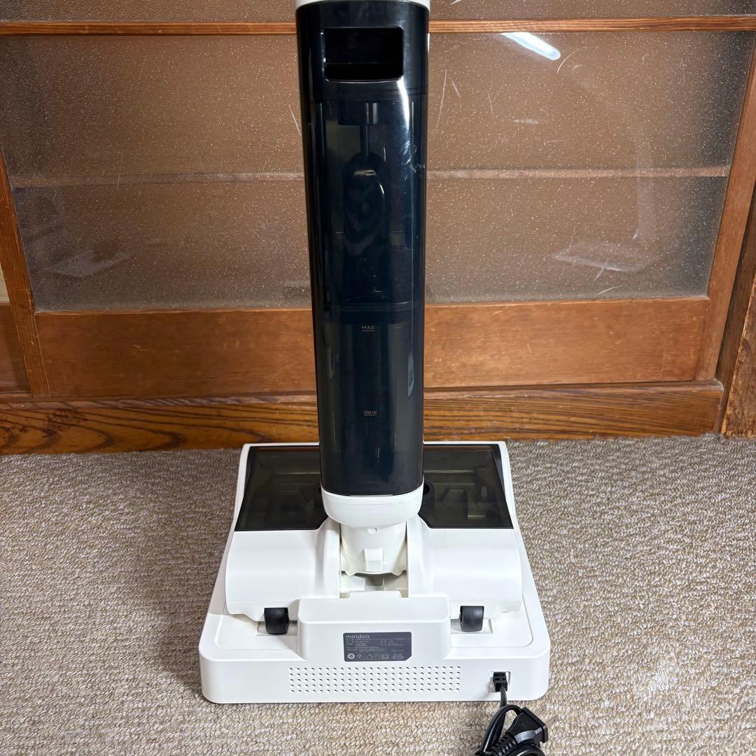 美品 水拭き掃除機 mindoo AquaXPlus 白