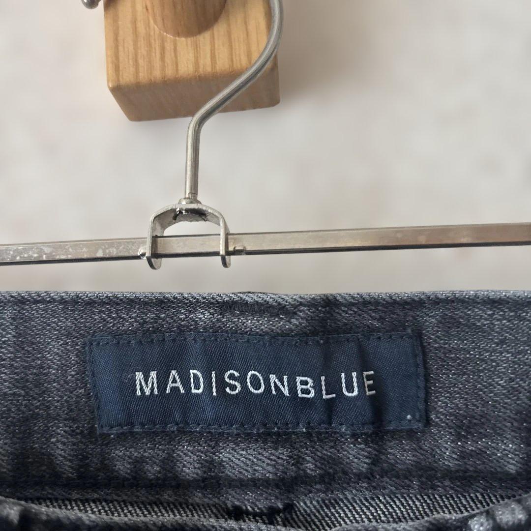 ひ*り様 MADISONBLUE ダークグレー デニム　マディソンブルー01