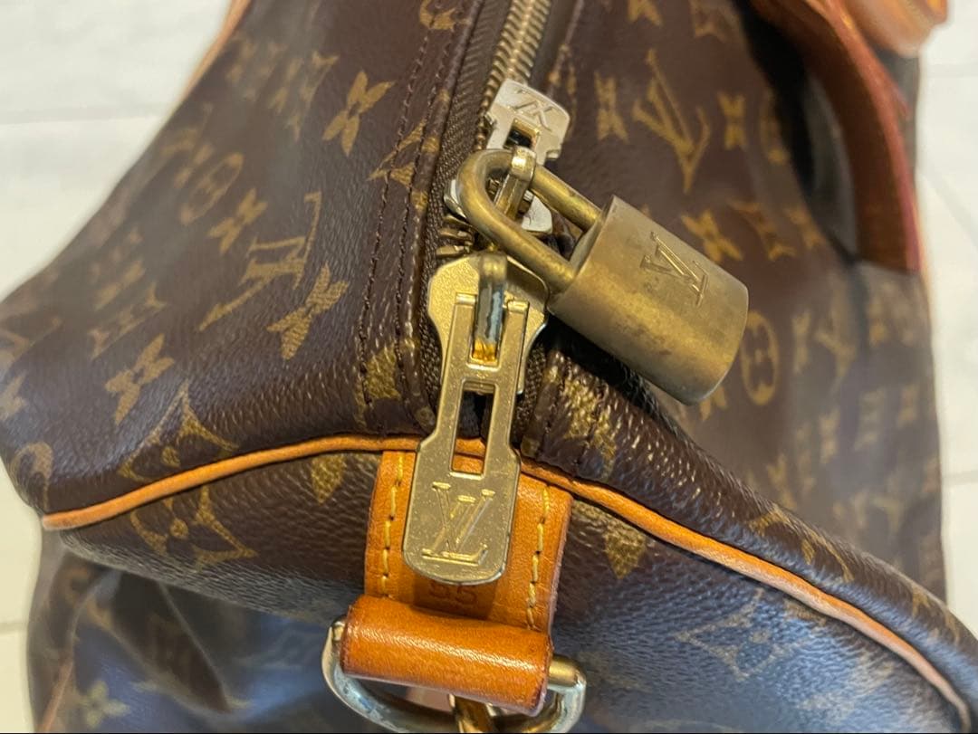 【美品】ルイヴィトン ボストンバッグ モノグラム　キーポル55 鍵なし