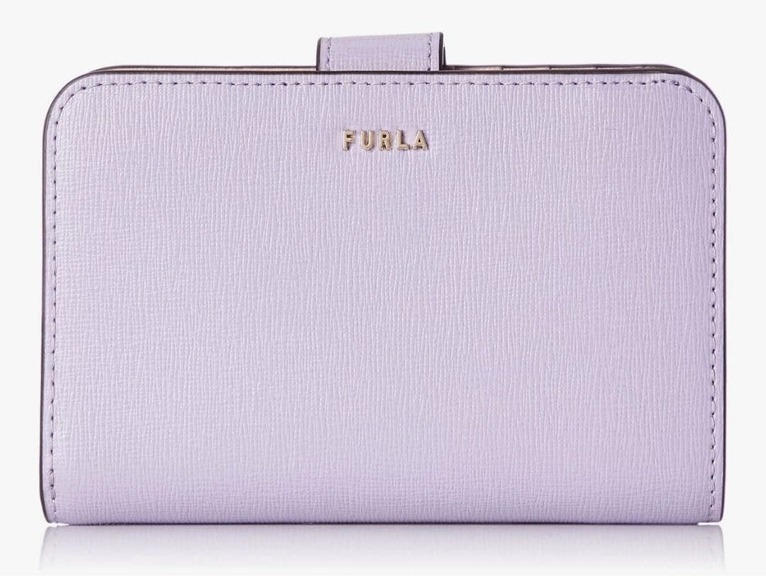 FURLA 二つ折り財布　薄紫