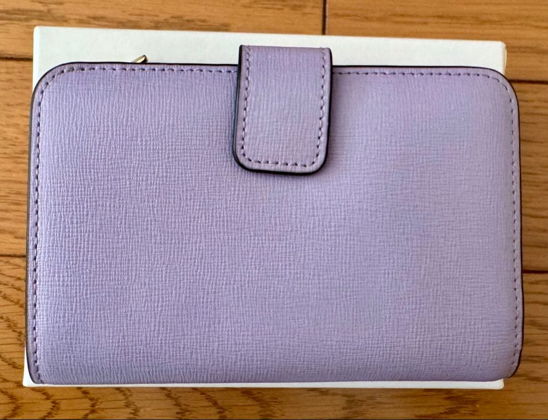 FURLA 二つ折り財布　薄紫