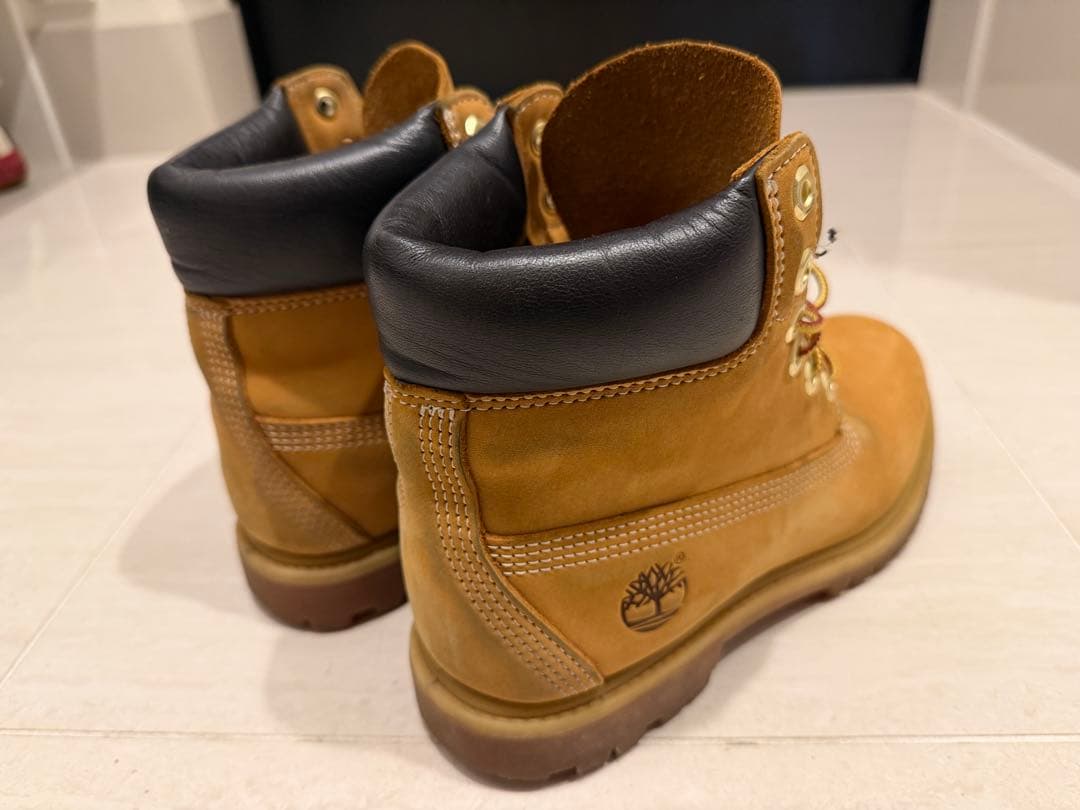 Timberland 防水スエード ハイカットブーツ