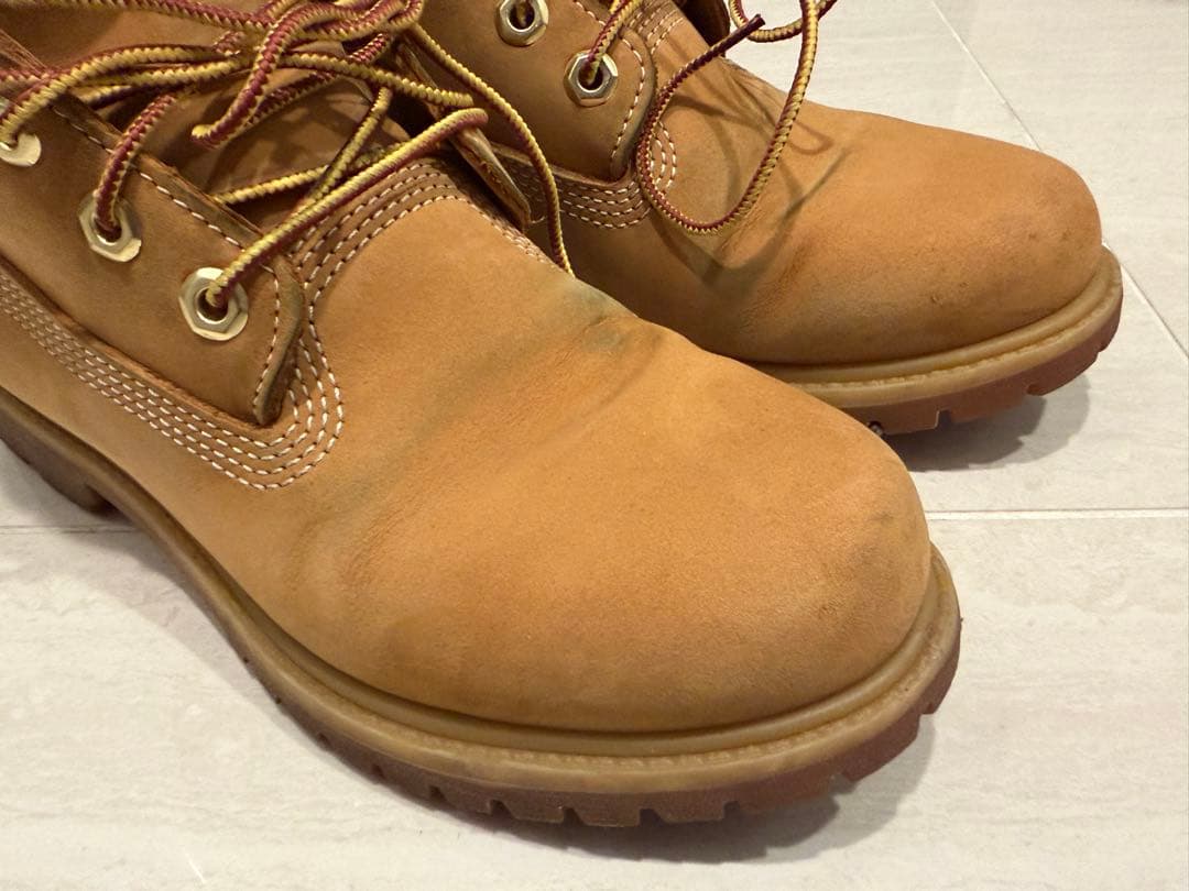 Timberland 防水スエード ハイカットブーツ