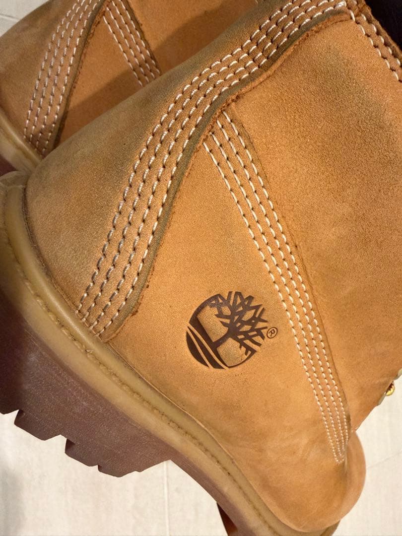 Timberland 防水スエード ハイカットブーツ