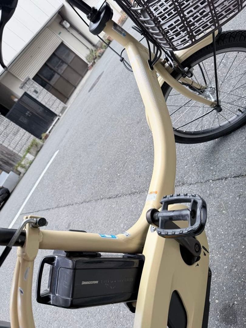 大阪府　子供乗せ　ヤマハ　電動アシスト自転車　チャイルドシート付き