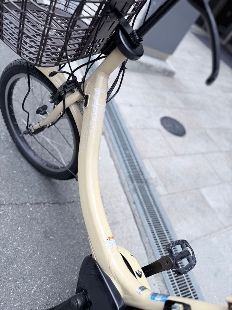 大阪府　子供乗せ　ヤマハ　電動アシスト自転車　チャイルドシート付き