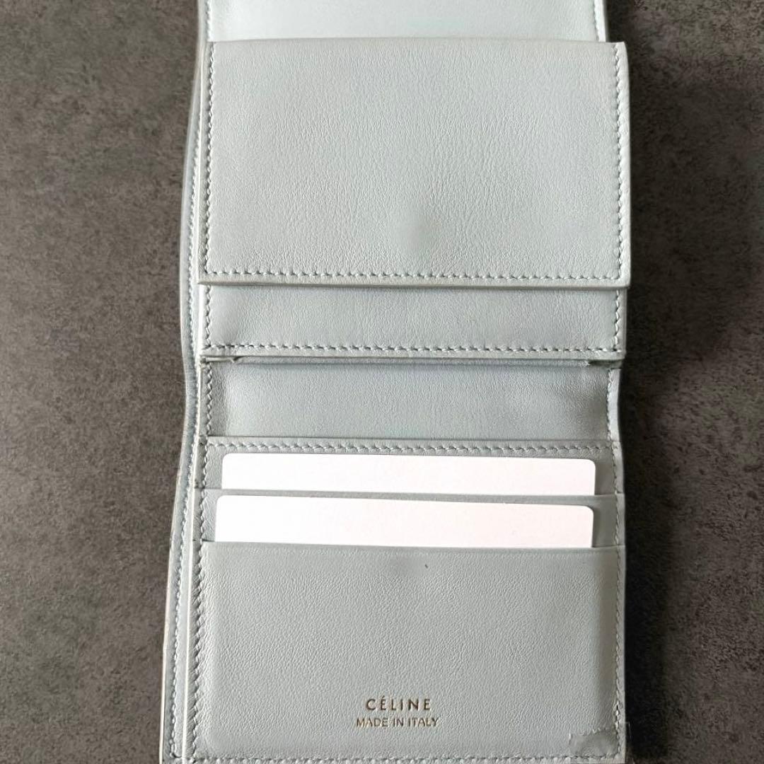 CÉLINE 三つ折り財布(グレー)