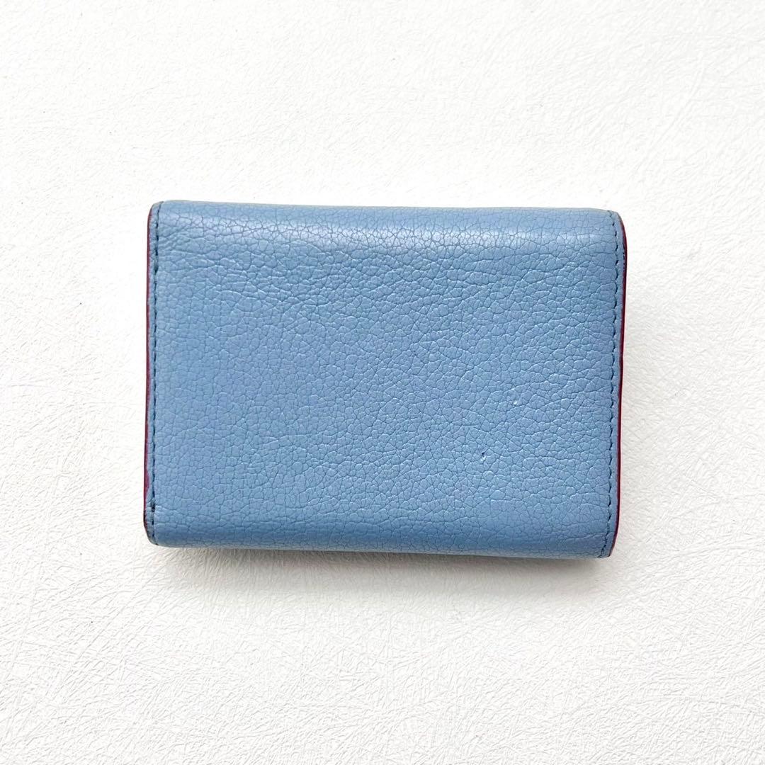 miu miu ミュウミュウ マドラス ラブレター 三つ折り財布 0315-①