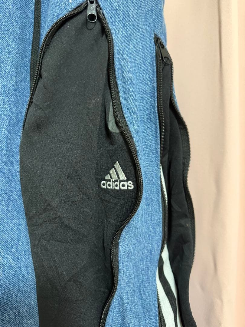 【adidas】carry-on-baggage デニムパンツ