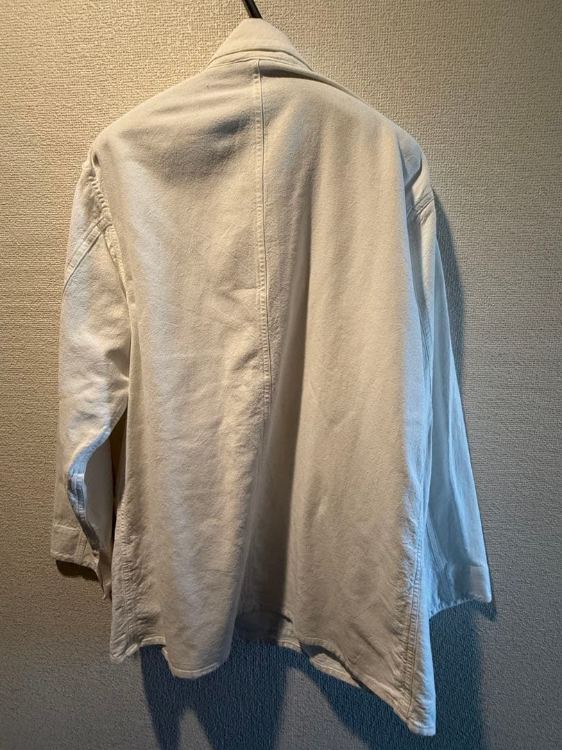 25SS COMOLI ホワイト 1938ジャケット サイズ２