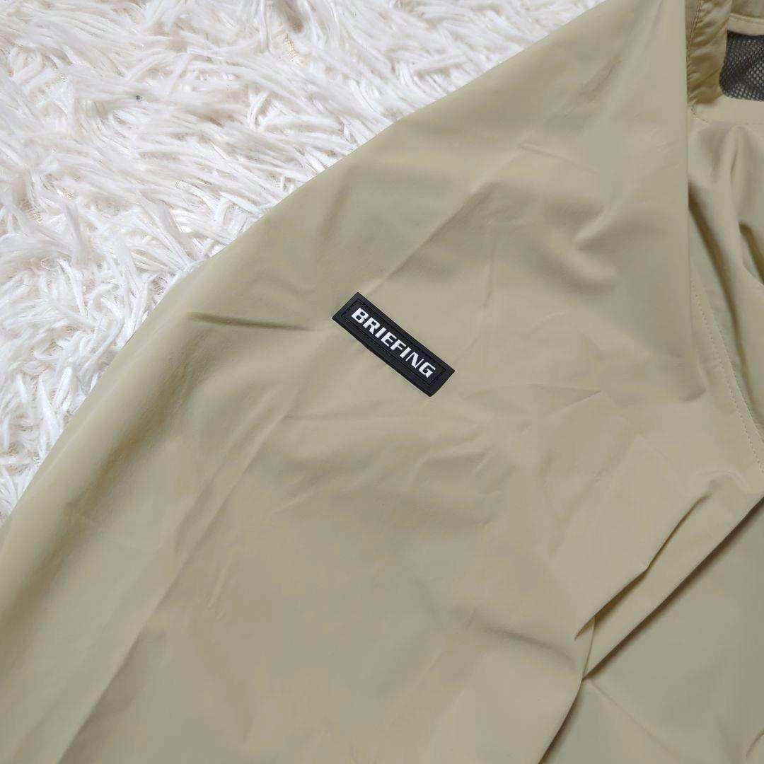 ブリーフィング　WINDPULLOVER ゴルフウェア　ベージュ　サイズM
