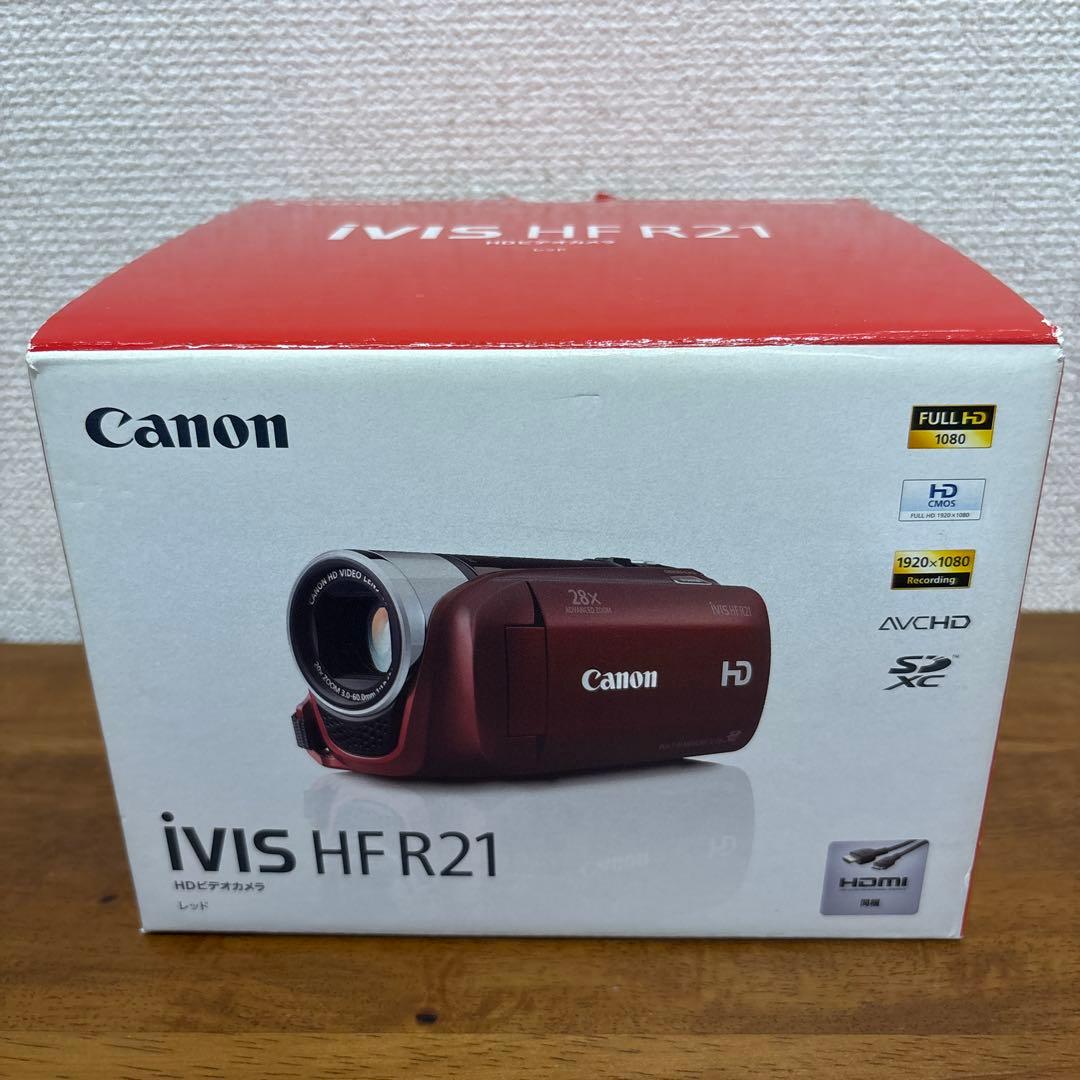 Canon iVIS HF R21 ビデオカメラ km-904ケンコー三脚セット