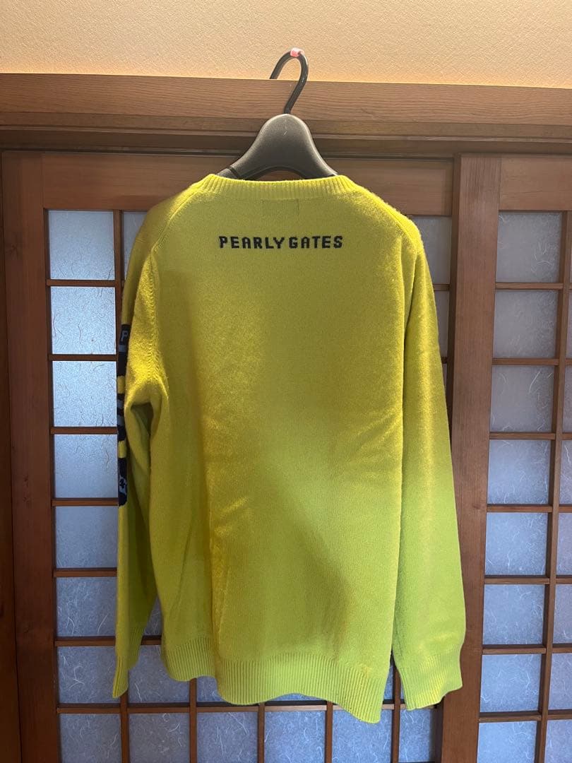 PEARLY GATES イエロー セーター　6 カシミア