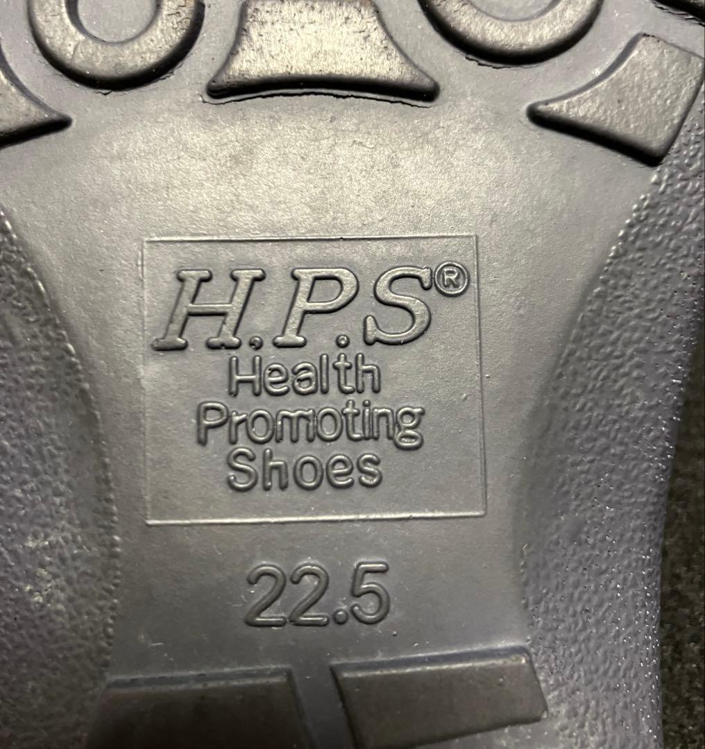 H.P.S.22.5㎝ツィードショートブーツサイドジッパーコンフォートシューズ