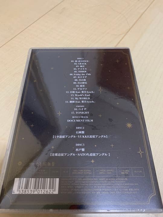 ムック　mucc『惡-THE BROKEN RESUSCITATION朱限定盤