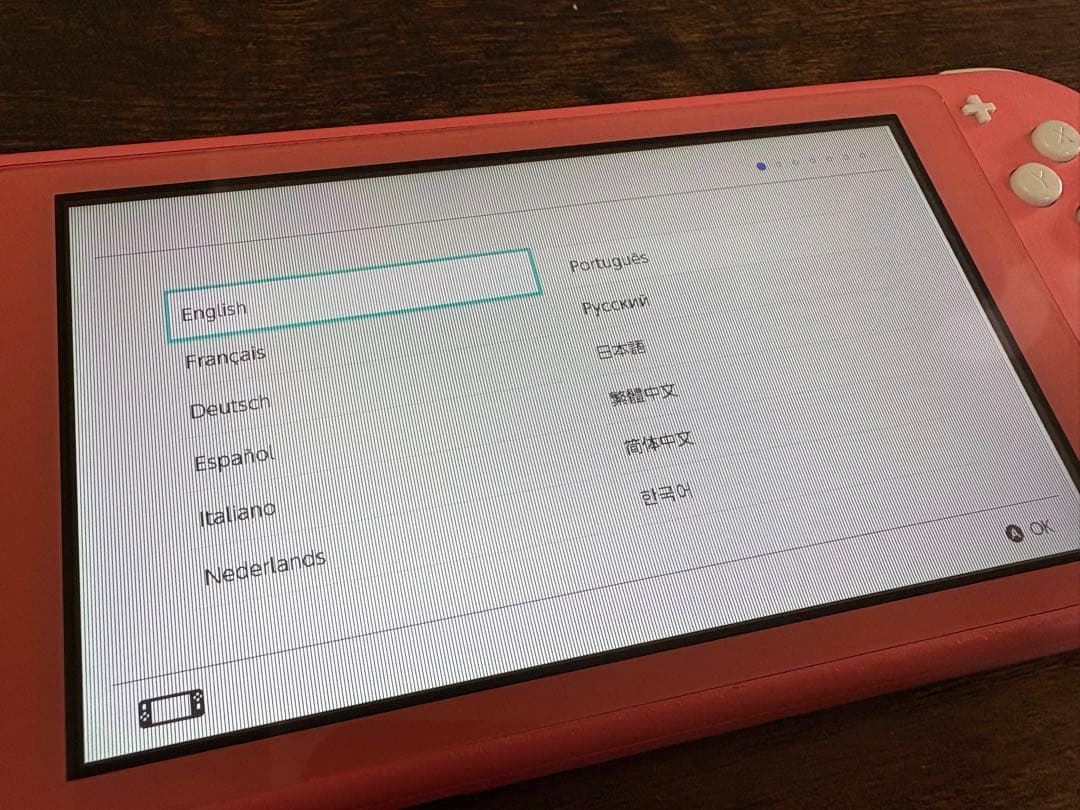 ジャンク品Nintendo Switch Lite ピンク ACアダプター付き