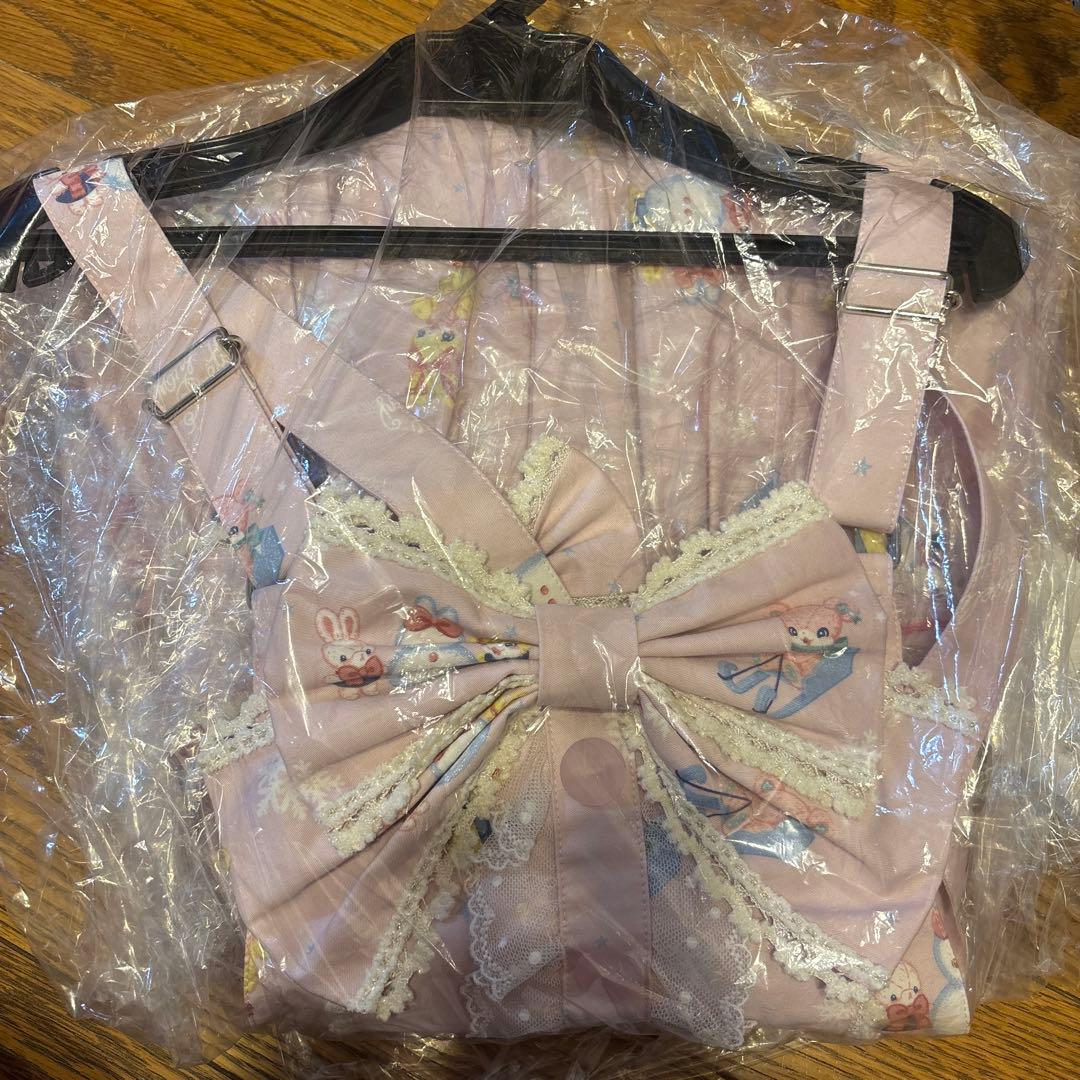 あ*め様 ANGELIC PRETTY Winter toys サロペット　ピン