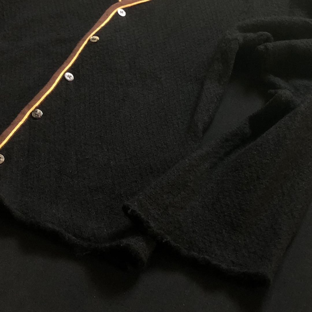 AD1994 tricot COMME des GARCONS 黒 カーディガン