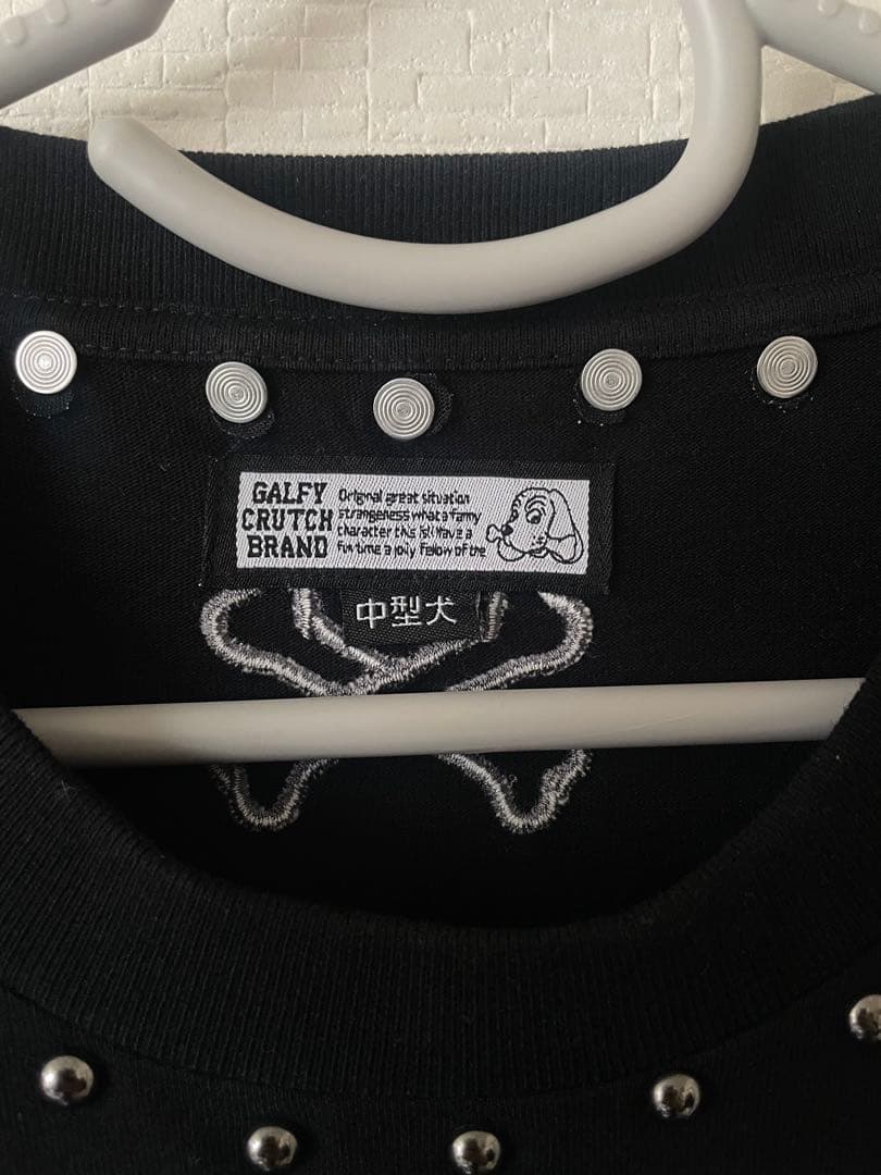 IMVAL×GALFY Bondage Dog TEE ブラック ガルフィー