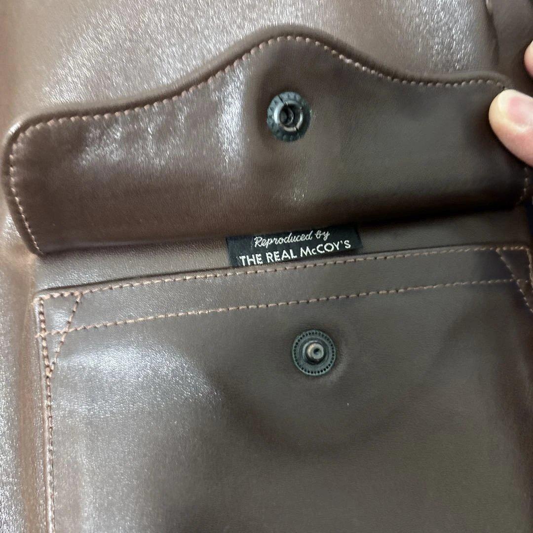 ROUGH WEAR リアルマッコイズ　A-2 フライトジャケット　レザー