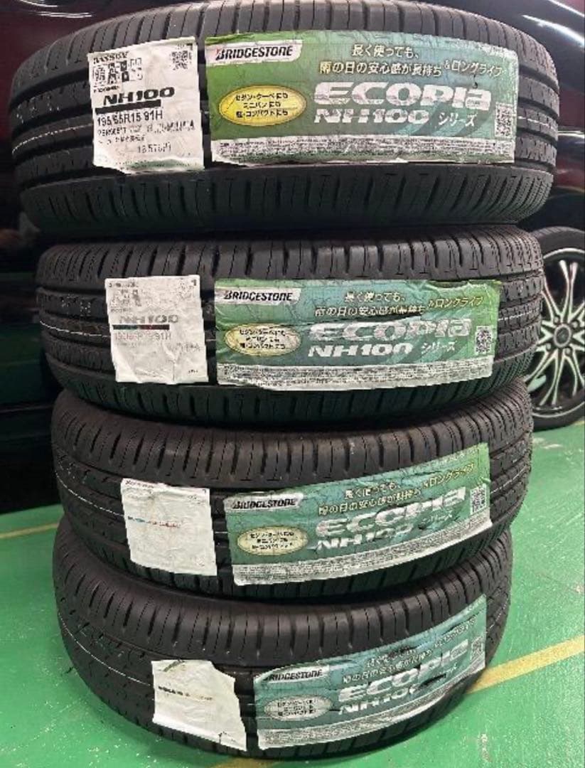 8072129国産アウトレット新品未使用ラベル付きブリヂストン195/65R15