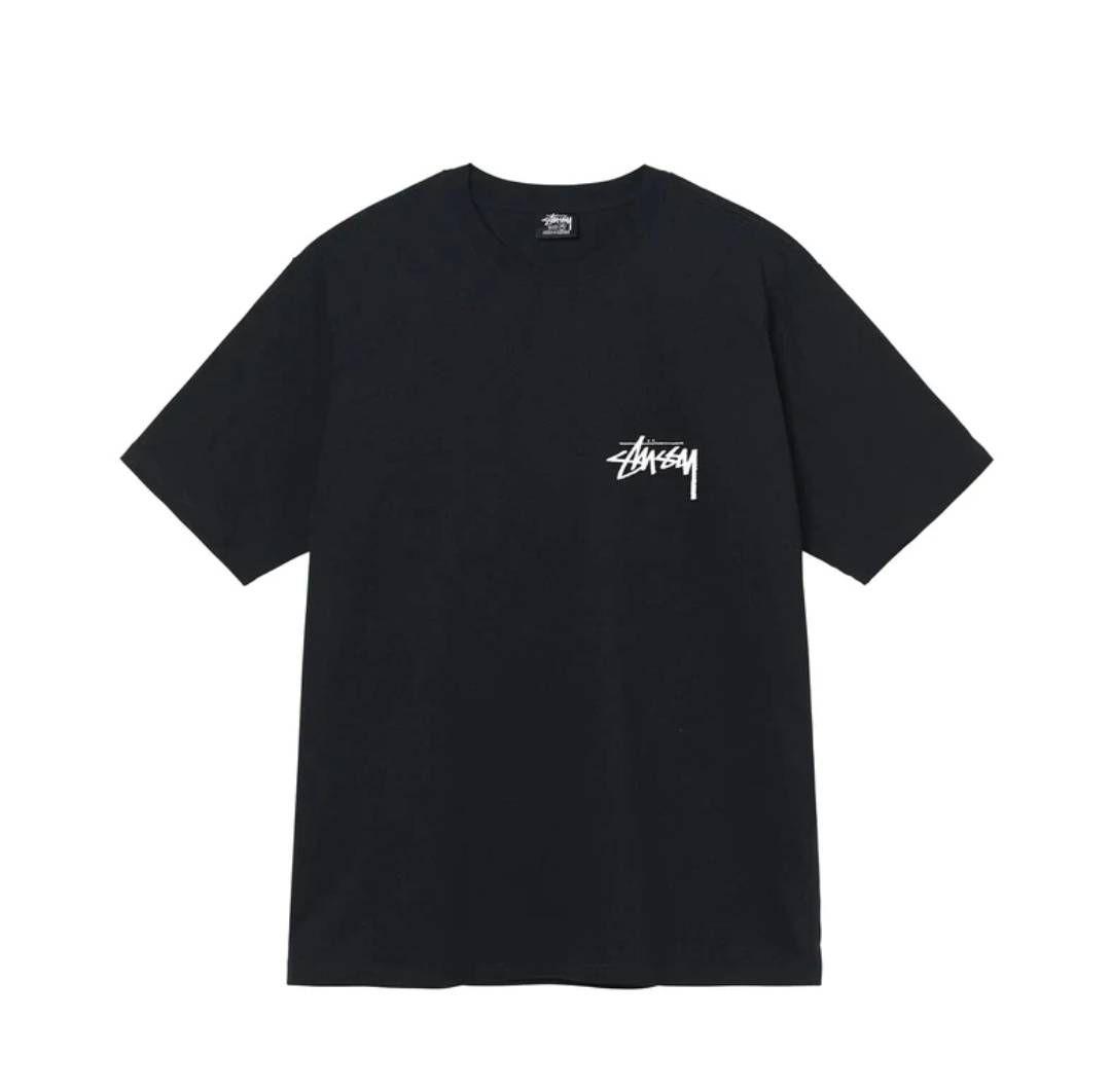 ステューシー FUZZY DICE 夏 STUSSY Tシャツ 黒 ダイス M