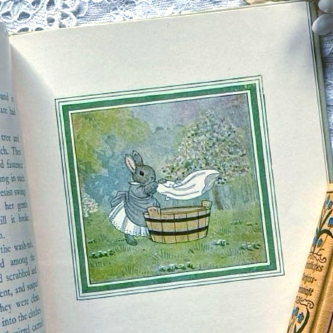 RV39 洋書古書 イギリスヴィンテージ絵本 リトルグレイラビット ①