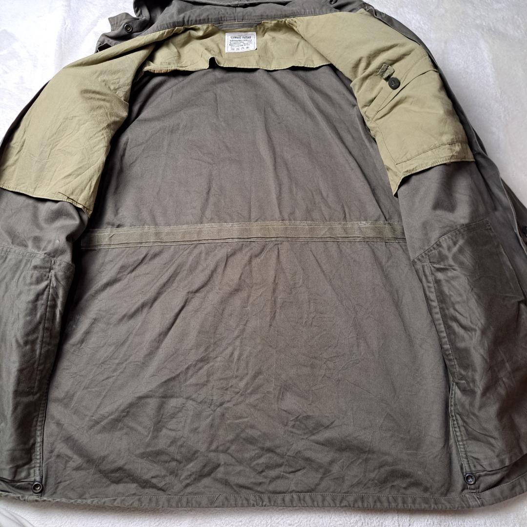 ドイツ軍 80s フィールドパーカ ボアライナー付き XL