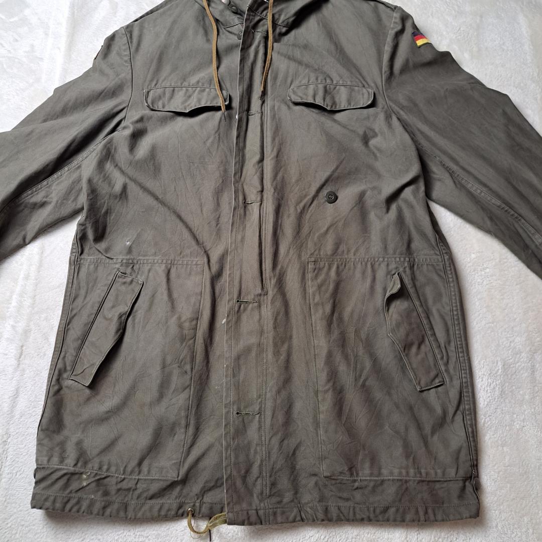 ドイツ軍 80s フィールドパーカ ボアライナー付き XL