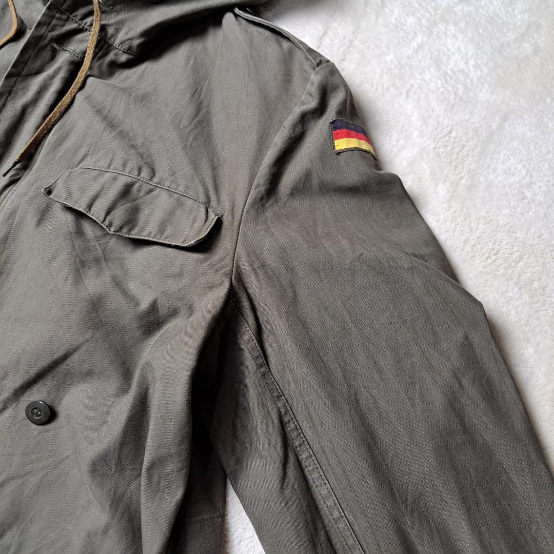 ドイツ軍 80s フィールドパーカ ボアライナー付き XL