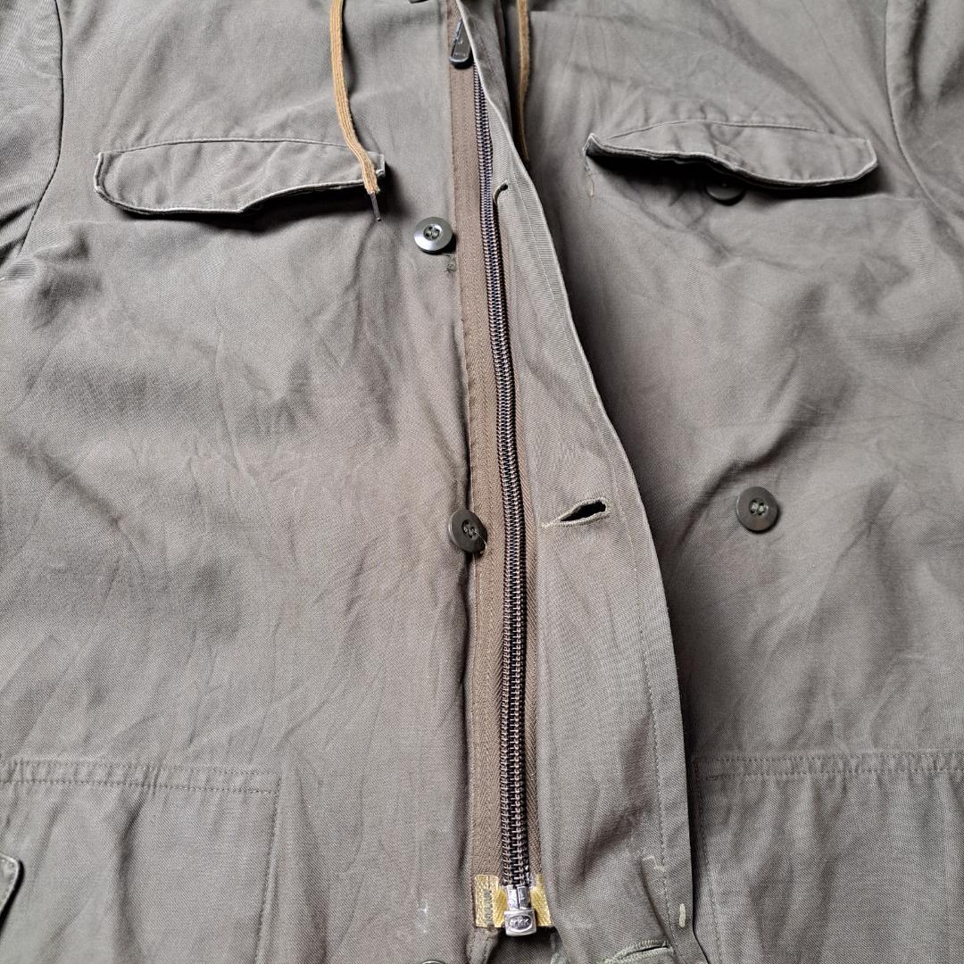 ドイツ軍 80s フィールドパーカ ボアライナー付き XL