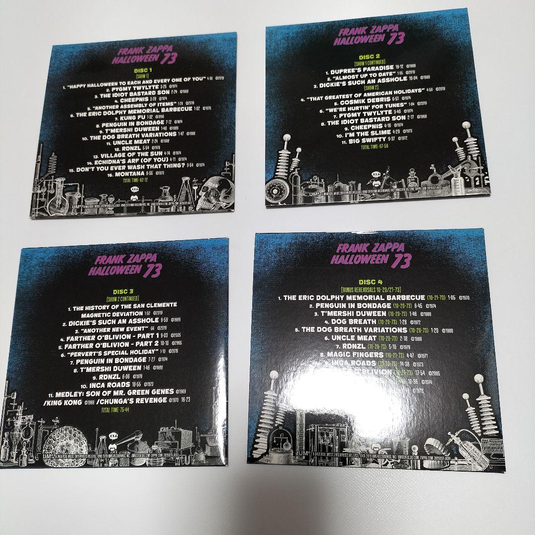 フランク・ザッパ ハロウィン 73 ボックスセット　CD　中古