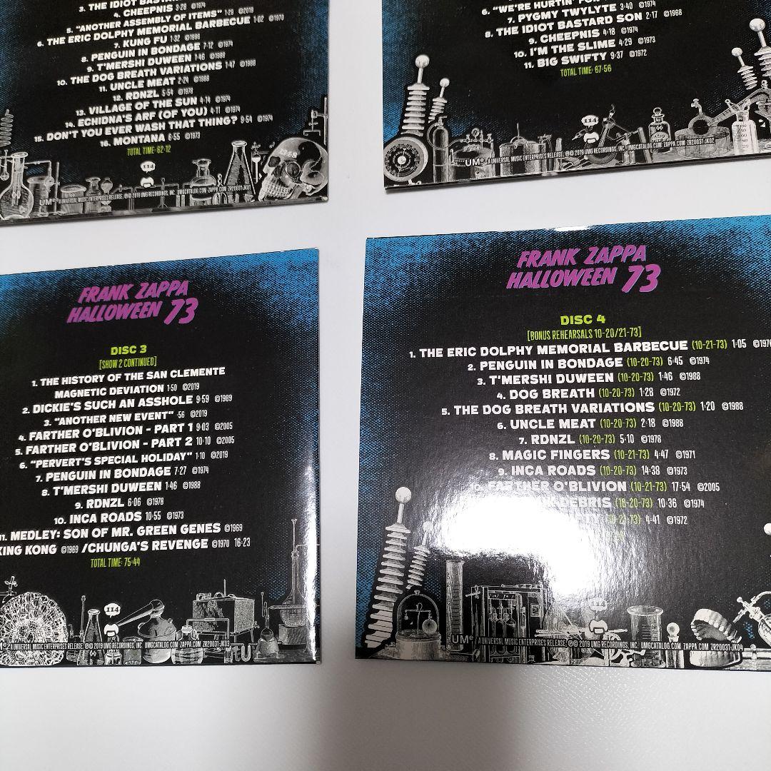 フランク・ザッパ ハロウィン 73 ボックスセット　CD　中古
