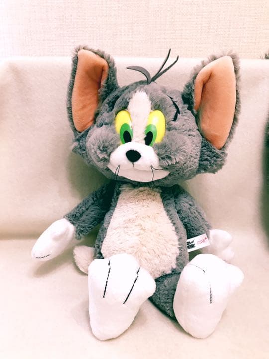 NICI【トムとジェリー】トム35cm+ジェリー15cm ぬいぐるみ