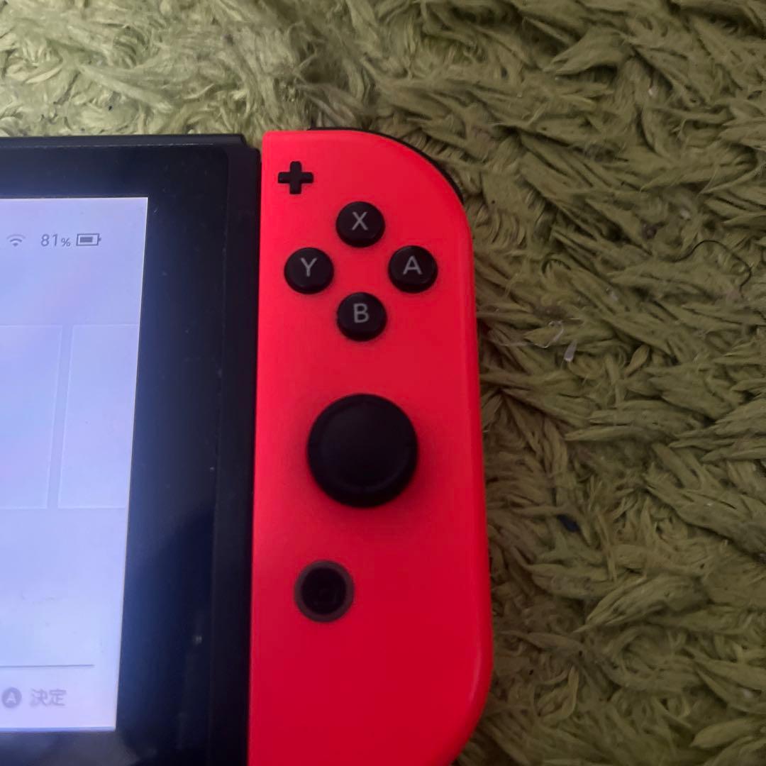 Nintendo Switch 本体　赤青　ジャンク品
