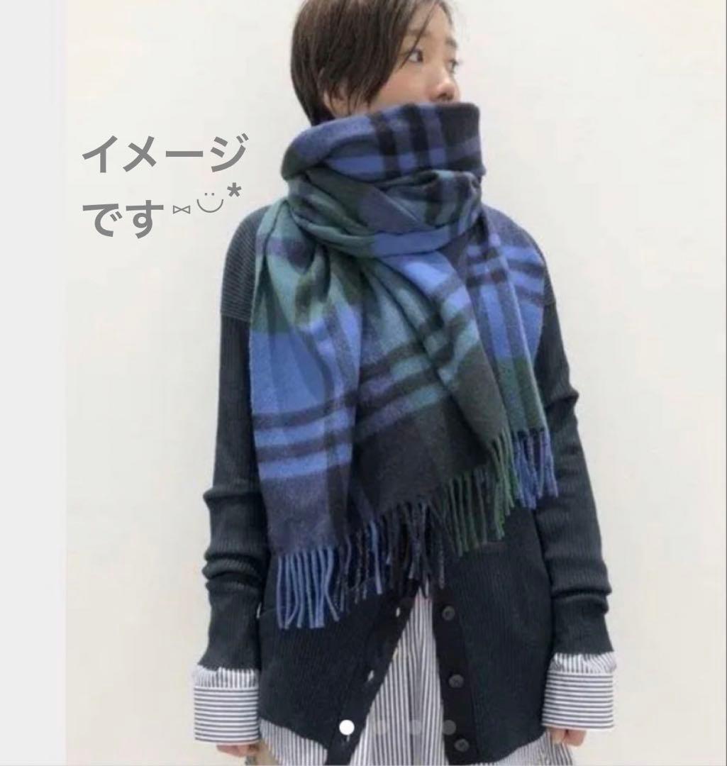 【カシミア100%】 大判ストール